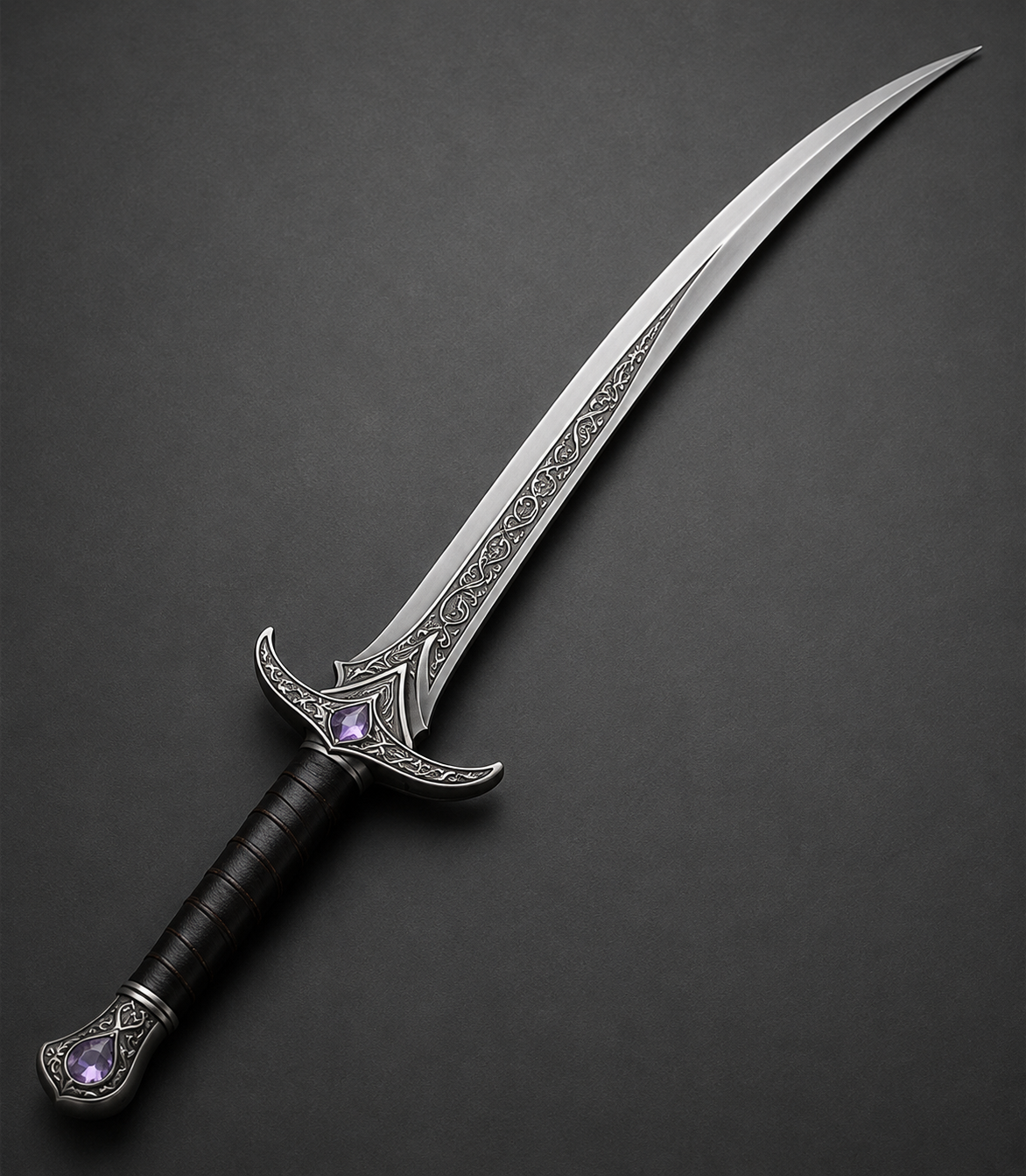 Aetherfang – Elven Fantasy Display Sword